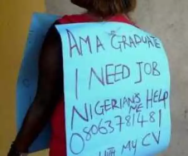 Is This Woman Really A Graduate As She Claims ? [See Photos]